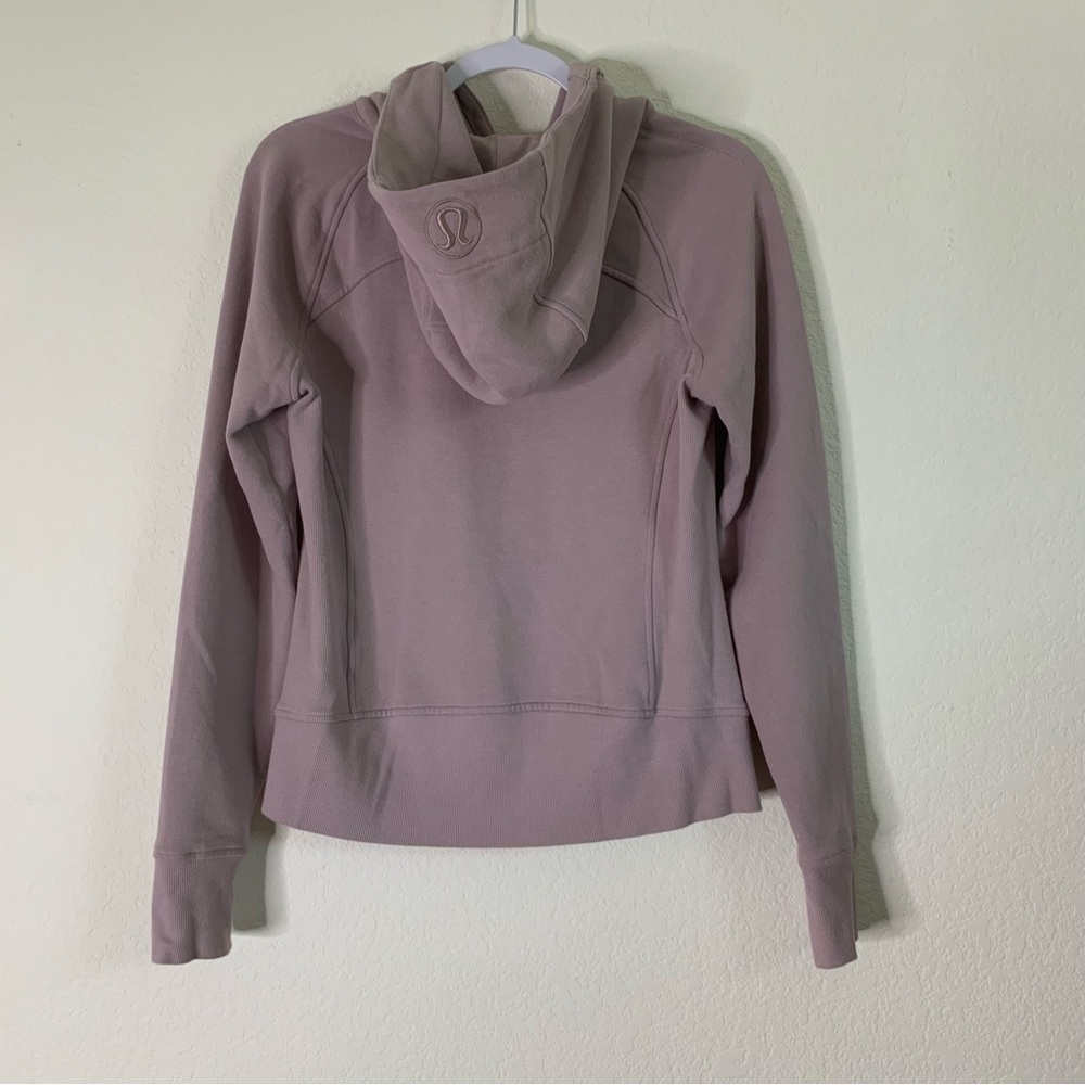 Lululemon womens purple scuba full zip hoodie 6 - Picture 5 of 7